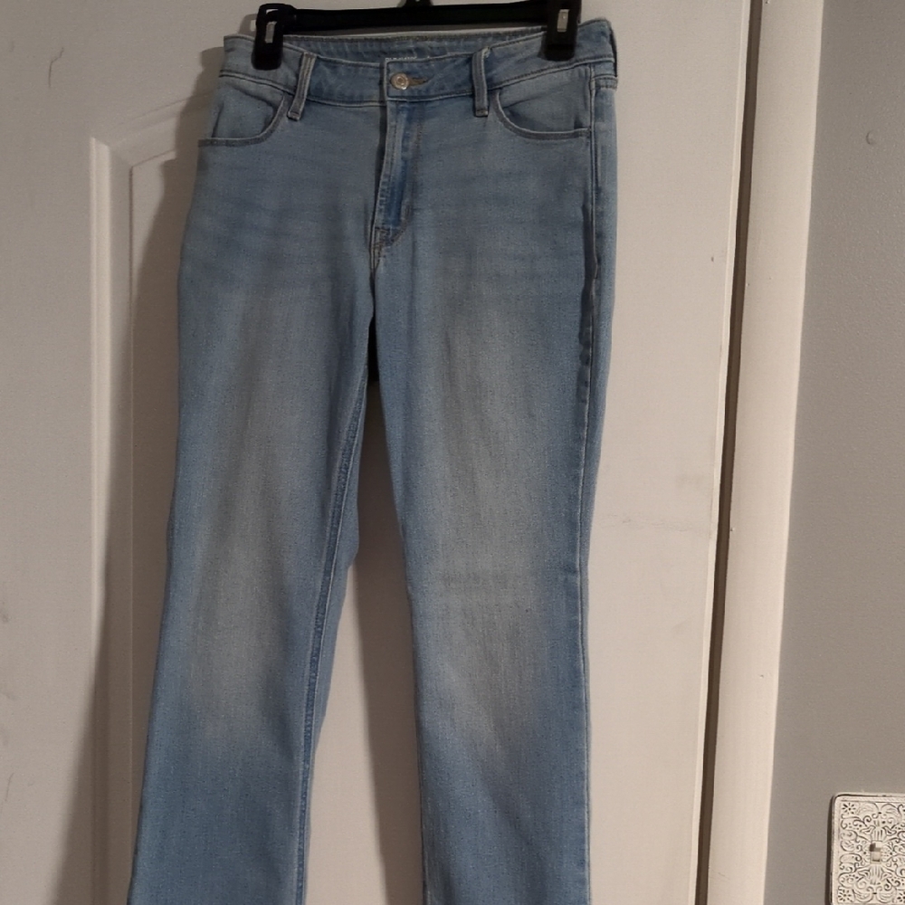 Old Navy Light Blue Straight Leg Jeans